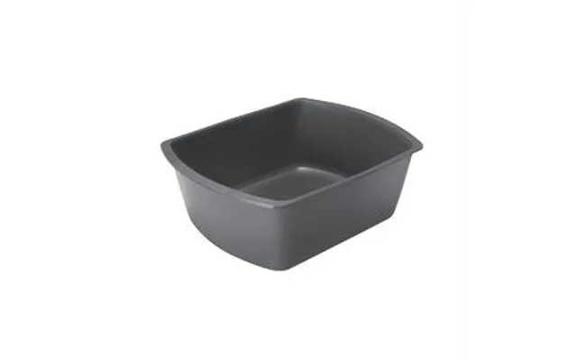 Rectangular Plastic Washbasin - Graphite