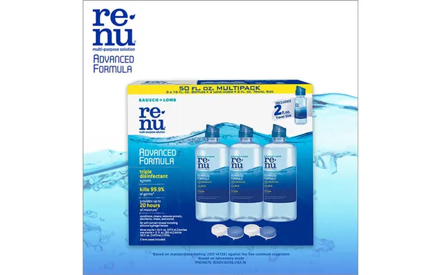 Renu Advanced Formula Multi-purpose Contact Lens Solution - 12 Oz