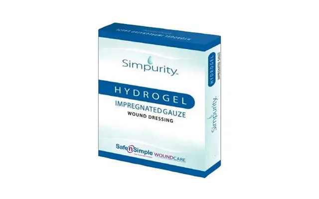 Safe N Simple Simpurity Impregnated Hydrogel Gauze 2 X 2