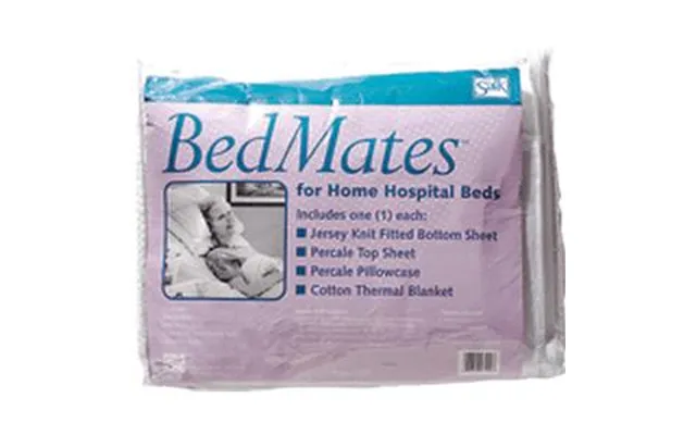 Salk Company Bedmates Home Hospital Bedding Set - Sterile