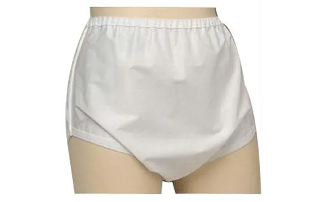 Salk Sani-pant Moisture Proof Pull-on Cover Ups Medium - White