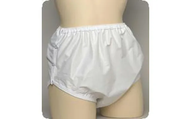 Salk Sani-pant Moisture Proof Snap-on Cover Ups Large - White