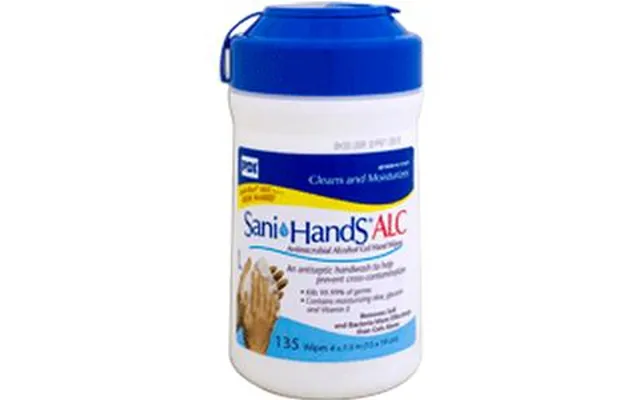 Sani-hands Alc Antimicrobial Alcohol Gel Hand Wipe