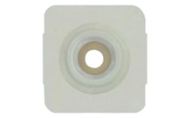 Securi-t Usa Extended Wear Convex Pre-cut 1 Wafer White Tape Collar 4 X 4