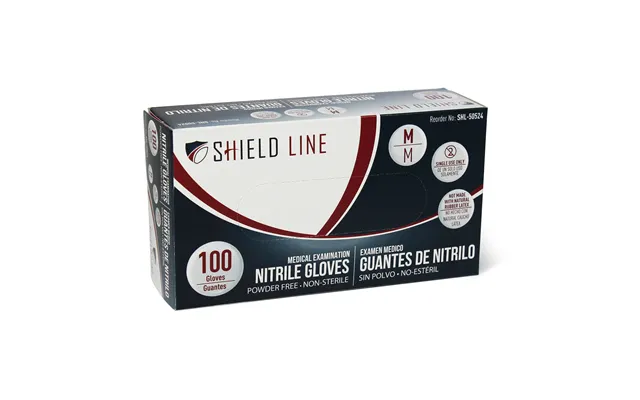 Shieldline Nitrile Gloves X-large Blue