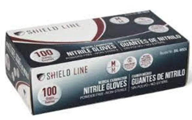 Shieldline Nitrile Gloves X-small Blue