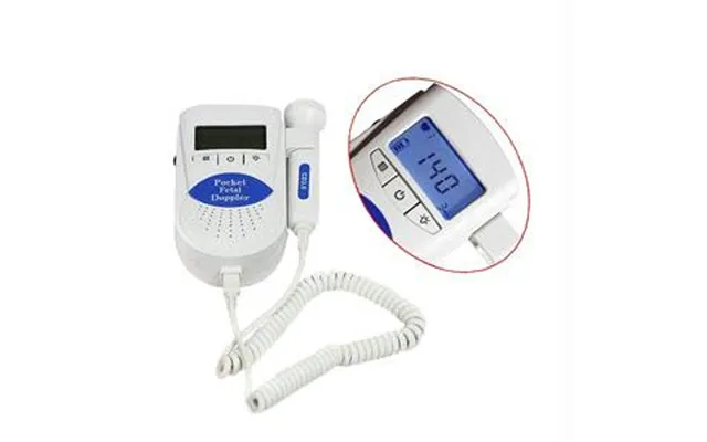 Simpro Portable Fetal Doppler With Speaker And Backlit Lcd Display