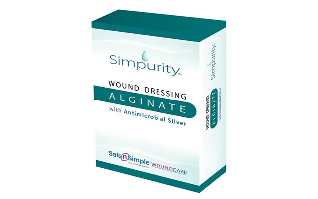 Simpurity Silver Alginate 4 X 5 Pad