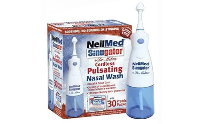Sinugator Pulsating Nasal Wash Kit 30 Packets