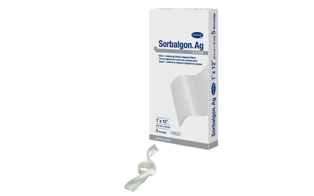 Sorbalgon Ag Calcium Alginate Dressing - 1 X 12 Ribbon