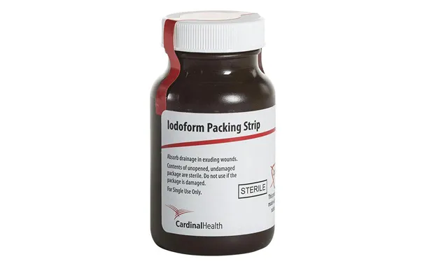 Sterile Iodoform Packing Strip 1 4 X 5 Yds.