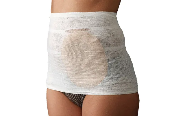 Stomasafe Classic Ostomy Support Garment, Small, 31-1 2 - 39-1 2 Hip Circumference, White