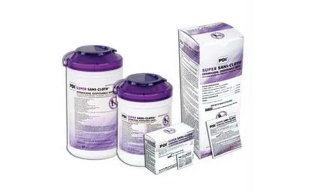 Super Sani-cloth Packets-large 55% Alcohol