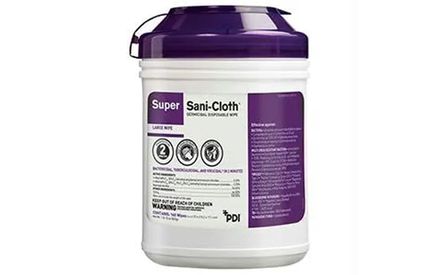 Super Sani-cloth Wipe - 6 X 6 3 4