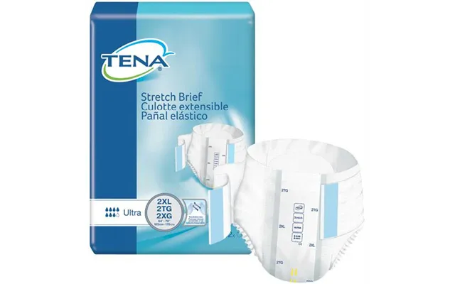 Tena Bariatric Stretch Brief 2x-large 64 - 70