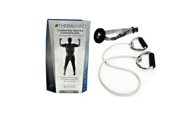 Theraband Tubing With Soft Handles And Door Anchor - Advanced