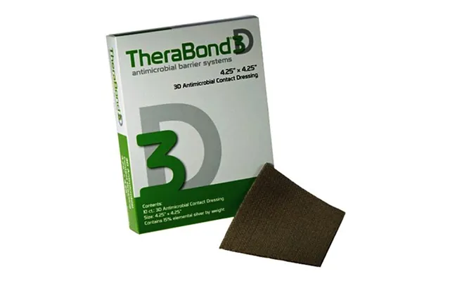 Therabond 3d Antimicrobial Contact Dressing - 4.25 X 4.25