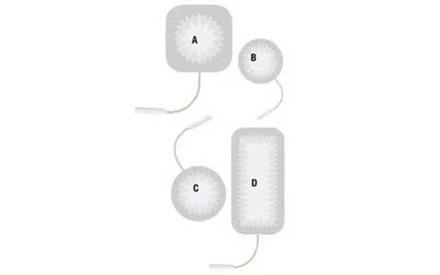 Unipatch Self-adhering And Reusable Stimulating Electrodes 2 Round