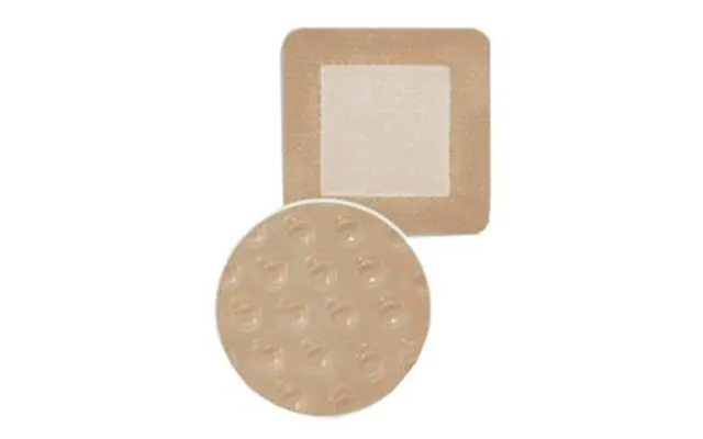 Zenifoam-ag Gentle Border Polyurethane Foam Dressing With Silicone Adhesive Border And Silver - 4 X 4