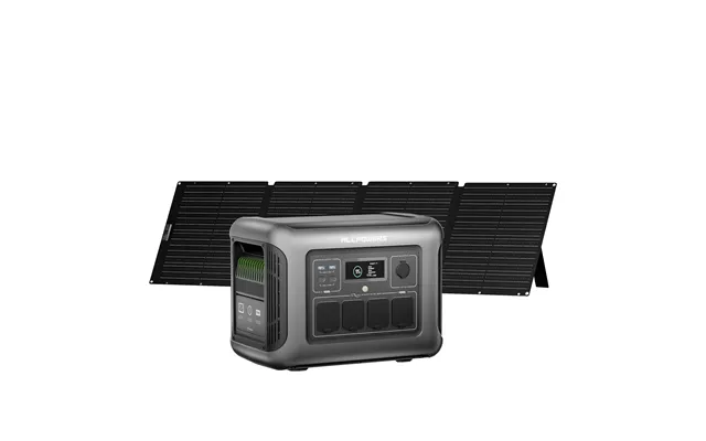 Allpower Solar Generator Kit 1600w R1500 Lite Se200 100w Solar Panel
