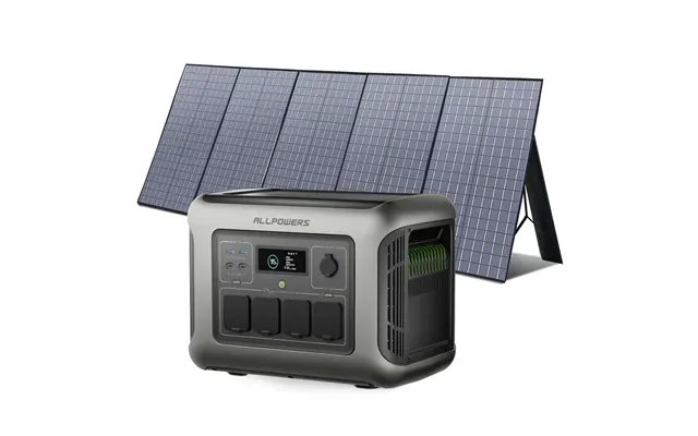 Allpowers R1500 Lite Portable Power Station 1600w 1056wh - R1500 Lite Sp037 400w Solar Panel