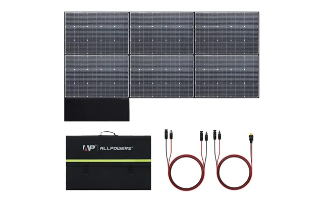 Allpowers Sp039 600w Monocrystalline Portable Solar Panel