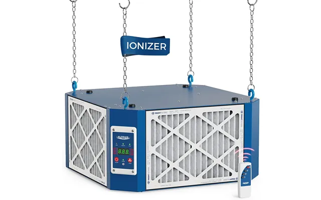 Alorair 360 Degree Intake Air Filtration System 1350 Cfm Built-in Ionizer For Woodworking Shop