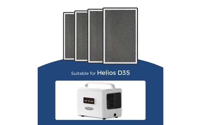 Alorair 4 Pack Merv-1 Filter For Helios D35 Crawl Spaces Dehumidifiers