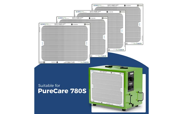 Alorair 4 Pack Merv-13 Air Filter For Purecare 780s