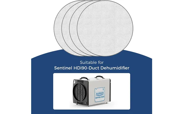 Alorair 4 Pack Merv-8 Filter For Sentinel Hdi90-duct