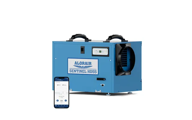 Alorair Wi-fi 113 Ppd Crawlspace Dehumidifier Sentinel Hd55 Blue Wifi Size For 1200 Sq