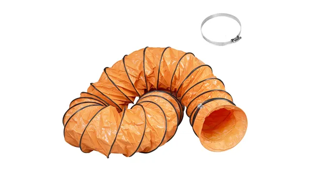 Alorair 16 Pvc Flexible Duct Hose For Cleanshield Hepa 550 Air Scrubber And Pureairo Hepa Pro 770 870 970 - Easy Storage