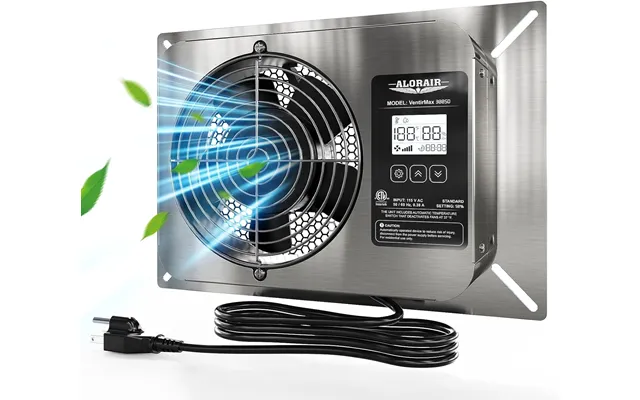 Alorair 300 Cfm Exhaust Ventilator Fan With Timing Cycle Speed Control Ip55 Rated Ventirmax 300sd