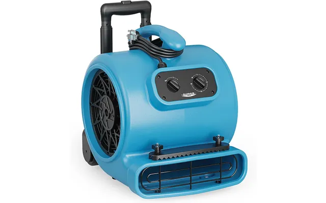 Alorair 3000 Cfm Air Mover With Timer - Handle Wheelkit And Carpet Buckles For Floor Drying Blower Fan Ge3000htc