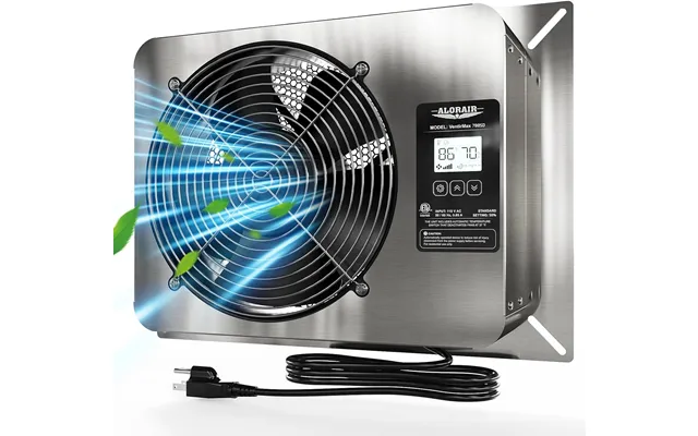 Alorair 780 Cfm Crawl Space Ventilator Fan - Ip55 Rated Exhaust Fan With Temperature Humidity Controller Ventirmax 780sd