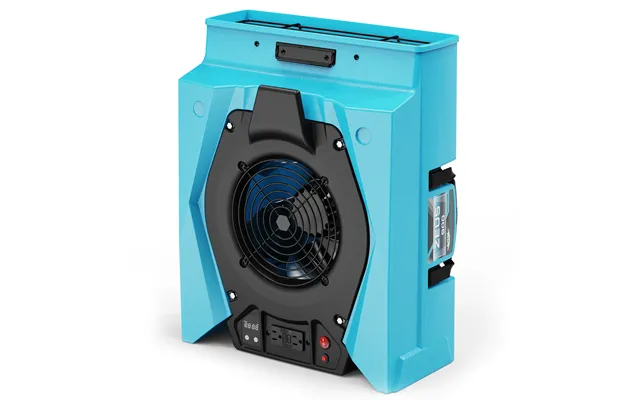 Alorair 950 Cfm Air Mover With Circuit Breaker And Daisy Chain For Floor Drying Blower Fan Zeus 900 - Blue