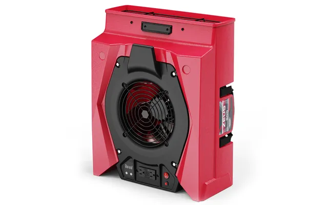 Alorair 950 Cfm Air Mover With Circuit Breaker And Daisy Chain For Floor Drying Blower Fan Zeus 900 - Red