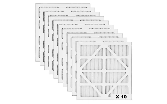 Alorair Merv-10 Filter Replacement Set For Cleanshield Hepa 550 Air Scrubber Pack Of 10