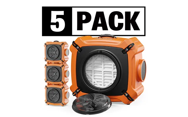 Alorair Wholesale Pack Pureairo Hepa Max 970 Air Scrubber With Uv-c Light