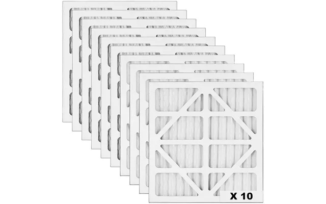 Merv-10 Filter Replacement Set For Pureairo Hepa Pro Max Air Scrubber Pack Of 10