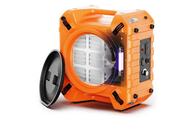 Pureairo Hepa Pro 970 Air Scrubber Uv-c Light Sterilization Professional 3-stage Filtration Negative Machine Alorair