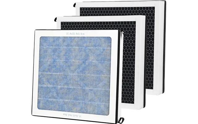 Purisystems 3 Pack Hepa Activated Carbon Filter Replacement Set For Hepa 600 Uvig Air Scrubber