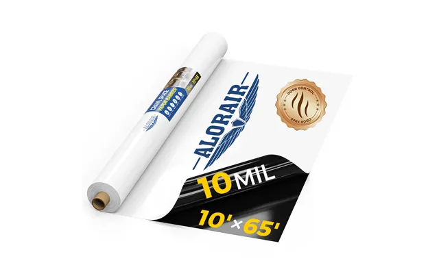 Thedryair Crawl Space Vapor Barrier, 10mil 12mil Film, 10'x50' 10x65' 10x100' - 10milx10'x65'