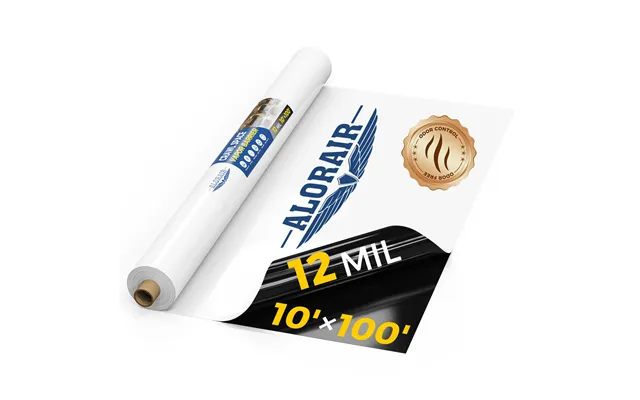 Thedryair Crawl Space Vapor Barrier, 10mil 12mil Film, 10'x50' 10x65' 10x100' - 12milx10'x100'