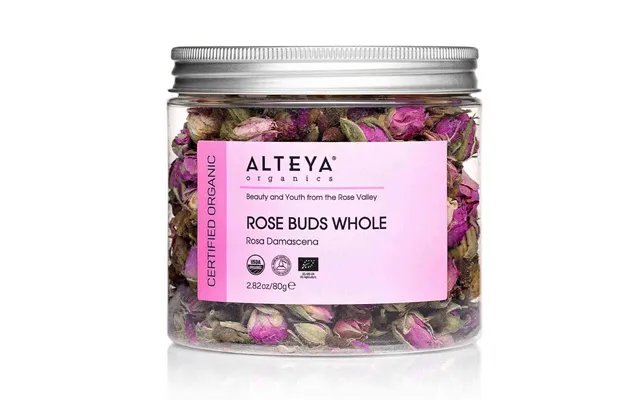 Organic Whole Rose Buds - 2.82 Oz