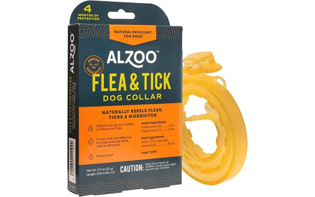 Flea & Tick Dog Collar - Medium-sized Dogs 16-40 Lbs