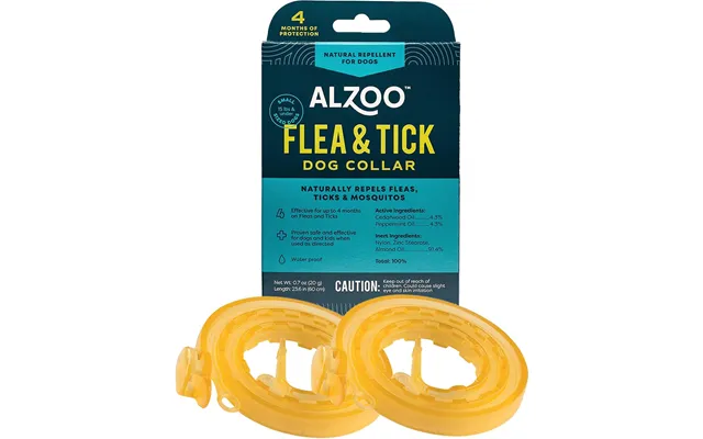 Flea & Tick Dog Collar, Small-sized Dogs 15 Lbs & Under - Pack Of 2