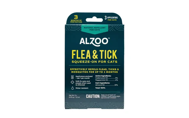 Plant Based Flea & Tick Squeeze-on For Cats