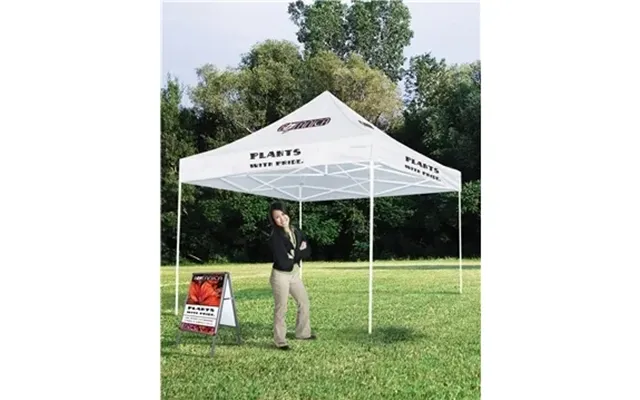 1 Customized 10' Standard Tent Kit Full-color Imprint - 4 ..