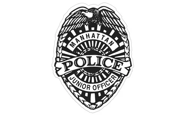 1 Customized Badge Sticker On Roll Police 2 3 8 X 3 1 16 ...